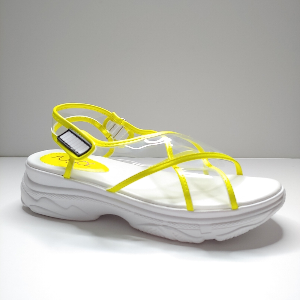 Sugar Neon Zappy Double Strap Sandals